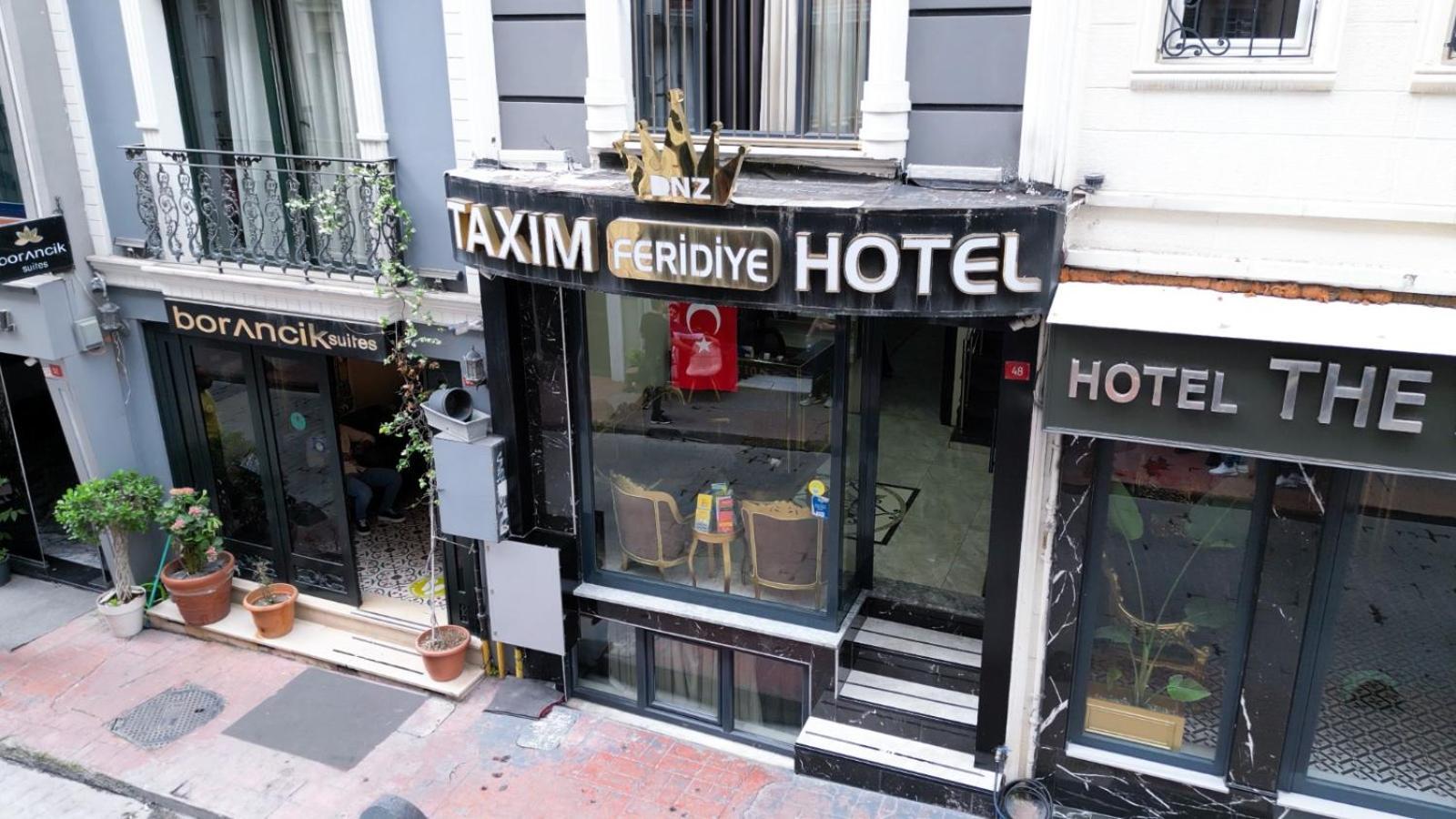 Dnz Taxim Feridiye Hotel Provincia di Provincia di Istanbul Esterno foto
